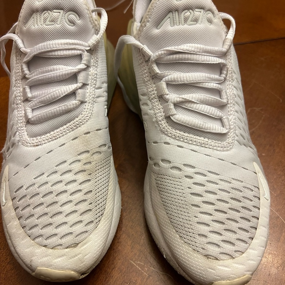 White Nike Air Max 270 Sneakers